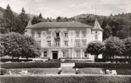 SANATARIUM SCHLOSS HAUSBADEN-THERMALKURORT BADENWEILER-VIAGGIATA 1963-REAL PHOTO - Badenweiler