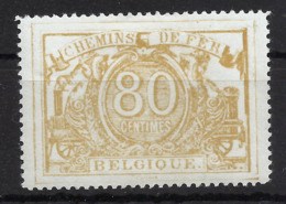 Belgien Eisenbahnpaket 12 B * - Mint