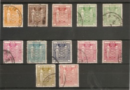 NEW ZEALAND 1940 - 1958 POSTAL FISCALS TO £1 BETWEEN SG F191 AND SG F203W FINE USED Cat £73+ - Fiscaux-postaux