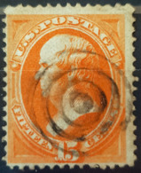 USA 1870/71 - Canceled - Sc# 152 - 15c - Gebraucht