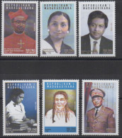 Madagascar Madagaskar 1999 Personnalités Malgaches YT. 1791FA - 1791FF Mi. 2402-2407 ** RARE MNH - Madagascar (1960-...)