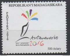 Madagascar Madagaskar 2016 Mi. 2687 XVIe Sommet De La Francophonie Antananarivo MNH ** - Madagaskar (1960-...)