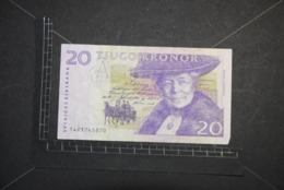 Billet, SUEDE, 20 Kronor Selma Lagerlof Non Daté - Schweden