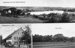 REGENSDORF Katzensee Von Der Ruine Altburg Restaurant J. Hess - Dorf