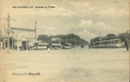 13 - Marseille - Avenue Du Prado (cliché Pas Courant) - Castellane, Prado, Menpenti, Rouet