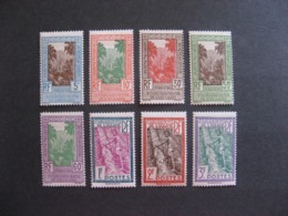 A). Etabl. De L'OCEANIE:  TB Série De Timbres-Taxe N°10 Au N°17 , Neufs X . - Timbres-taxe