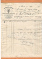 FRANCE BOUCHE DU RHONE 13 SALON DE PROVENCE VERNET COULEURS ET VERNIS 1889 - 1800 – 1899