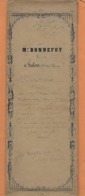 FRANCE BOUCHE DU RHONE 13 SALON DE PROVENCE ACTE BONNEFOY NOTAIRE 1854 - 1800 – 1899
