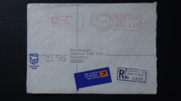 South Africa - Freistempel - =0.35 - 2.4.1980 - Registered Mail Johannisburg - Look Scan - Frama Labels