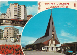 CPM/CPSM - SAINT JULIEN EN GENEVOIS - Multivues - Saint-Julien-en-Genevois