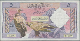 Algeria / Algerien: 5 Dinars 1964, P.122, Tiny Pinholes And Several Folds, Condition: F+/VF - Algérie