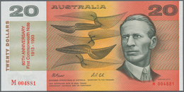 Australia / Australien: Reserve Bank Of Australia 20 Dollars ND(1974-94) With Signatures: Fraser & C - Altri & Non Classificati