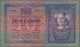 Austria / Österreich: Set With 15 Pcs. 10 Kronen 1904, P.9 In About F+ To VF Condition. (15 Pcs.) - Oostenrijk