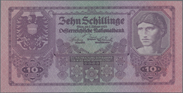 Austria / Österreich: 10 Schilling 1925, P.89 In Perfect UNC Condition. Highly Rare! - Oostenrijk