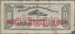 British North Borneo: The British North Borneo Company 1 Dollar 1925, P.15, Still A Great Note Even - Autres - Afrique