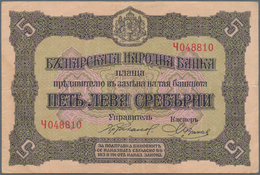 Bulgaria / Bulgarien: Very Rare Set With 8 Banknotes Comprising 10 Leva Srebro ND(1904) P.3b (VF), 2 - Bulgarije