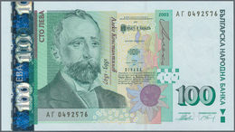 Bulgaria / Bulgarien: Pair With 100 Leva 2003 P.120 (UNC) And 100 Leva 2018 P.new (UNC). (2 Pcs.) - Bulgarie