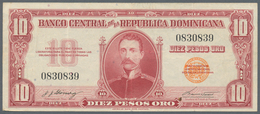 Dominican Republic / Dominikanische Republik: Banco Central De La República Dominicana 10 Pesos ND(1 - Repubblica Dominicana