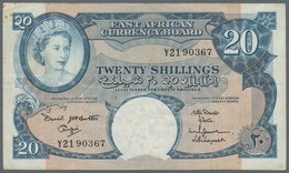 East Africa / Ost-Afrika: The East African Currency Board 5 Shillings 1953 Elizabeth II At Right P.3 - Other - Africa