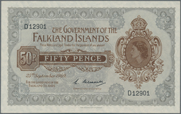 Falkland Islands / Falkland Inseln: The Government Of The Falkland Islands 50 Pence September 25th 1 - Isole Falkland
