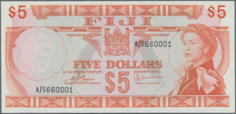 Fiji: Central Monetary Authority Of Fiji 5 Dollars ND(1974) With Signatures: Barnes & Tomkins, P.73c - Fiji