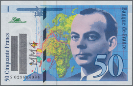France / Frankreich: Banque De France 50 Francs 1996 With Signatures: Bruneel / Bonnardin / Barroux, - Autres & Non Classés