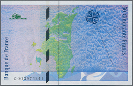 France / Frankreich: Banque De France 50 Francs (1992), Series "Z" Proof With Underprint Color Only, - Other & Unclassified