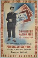 France / Frankreich: Advertising Poster For The Bon De Solidarite With Text National Days Of Solidar - Sonstige & Ohne Zuordnung