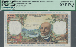 French Antilles / Französische Antillen:  Institut D'Émission Des Départements D'Outre-Mer 100 Franc - Altri – America