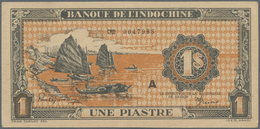 French Indochina / Französisch Indochina: Banque De L'Indo-Chine, Very Nice Lot With 17 Banknotes Of - Indochine