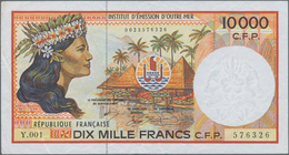 French Pacific Territories / Franz. Geb. Im Pazifik: Institut D'Émission D'Outre-Mer Pair With 5000 - Territorios Francés Del Pacífico (1992-...)