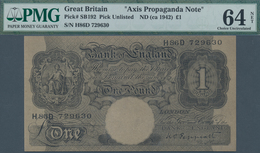 Great Britain / Großbritannien: 10 Pounds 1937 BERNHARD Forgery With Signature Peppiatt P.336x (aUNC - Otros & Sin Clasificación