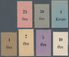 Greenland / Grönland: Royal Trade Organisation Set With 1, 2, 5, 10, 25, 50 Oere And 1 Krone ND(1910 - Groenland