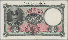 Iran: Imperial Bank Of Persia 1 Toman 1927, P.11 With Additional Overprint "Payable At Teheran Only" - Irán