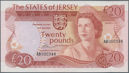 Jersey: The States Of Jersey 20 Pounds ND(1976-88), P.14a In Perfect UNC Condition. - Altri & Non Classificati