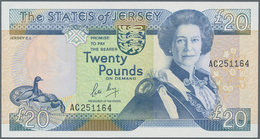 Jersey: The States Of Jersey 20 Pounds ND(1989), P.18a In Perfect UNC Condition. - Autres & Non Classés