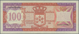 Netherlands Antilles / Niederländische Antillen: 100 Gulden 1981, P.19b In UNC Condition - Nederlandse Antillen (...-1986)