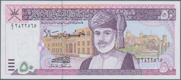 Oman: Central Bank Of Oman 50 Rials 1995, P.38 In Perfect UNC Condition. - Oman