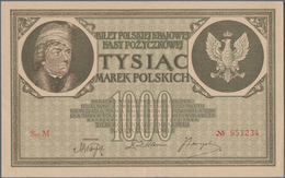 Poland / Polen: 1000 Marek 1919, P.22 In XF+/aUNC Condition - Polonia