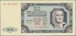 Poland / Polen: Set With 5 Banknotes Series 1948 With 2, 10, 20, 50 And 100 Zlotych, P.134, 136-139 - Polen