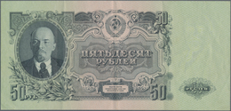 Russia / Russland: Pair With 50 And 100 Rubles 1947, P.229, 232, Both In VF/VF+ Condition. (2 Pcs.) - Rusia