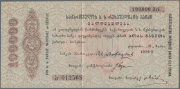 Russia / Russland: Transcaucasia - Banque Nationale De Géorgie 1 Million Rubles 1922, P.S768 In XF/X - Russland