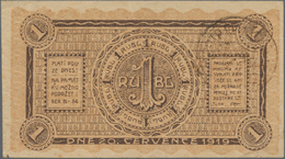 Russia / Russland: Krasnojarsk 1 Ruble 1919 With Stamp (Day Of The Czechoslovak Legion). Condition: - Rusia