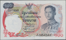 Thailand: 100 Baht ND(1968), P.79 In Perfect UNC Condition. - Thailand