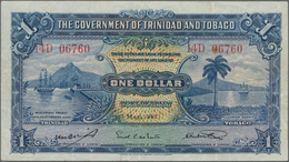 Trinidad & Tobago: 1 Dollar 1942, P.5c, Still Great Original Shape With A Few Soft Folds And Minor S - Trinidad En Tobago