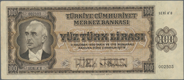 Turkey / Türkei: 100 Lira L.1930 (1942), P.144a In VF/VF+ Condition. - Türkei