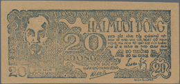 Vietnam: 20 Dong ND(1948), P.25a With Watermark ‘Circle And Star’ In UNC Condition. - Vietnam