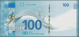 Testbanknoten: Test Note By Louisenthal “100 Water Note” 2017 With The RollingStar LEAD Foil And Rol - Fictifs & Spécimens