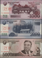 North Korea / Banknoten: Nice Lot With 26 Banknotes From The 1978 Series Up To 2008, Including 12 Mo - Andere & Zonder Classificatie