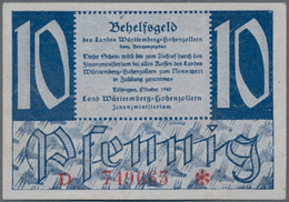 Deutschland - Alliierte Miltärbehörde + Ausgaben 1945-1948: Land Württemberg-Hohenzollern 10 Pfennig - Altri & Non Classificati